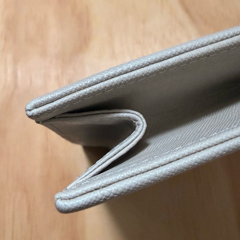YSL Off White/Beige Envelope Clutch - Picture 3 of 16
